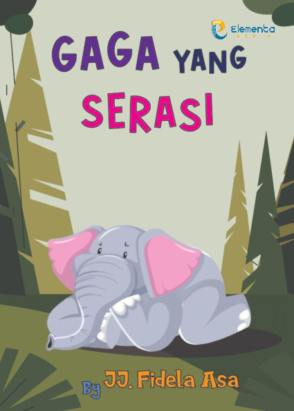 Sampul buku Gajah yang Serasi : ...